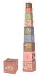 Egmont Stacking Block Pyramid Cubes - Jungle