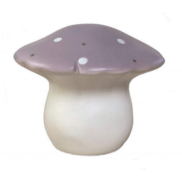 Heico Mushroom Night Light Lamp - Medium - Lavender LED