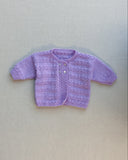 Knitted by Nana Azealia Cardigan Lavender
