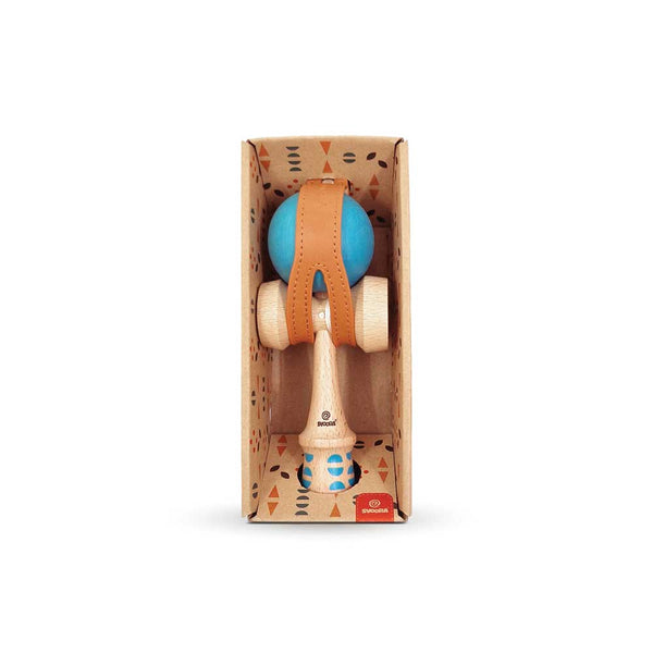 Svoora Wooden Kendama 'Geom' Blue