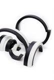 Bajo Large Double Sided Rainbow Black and White