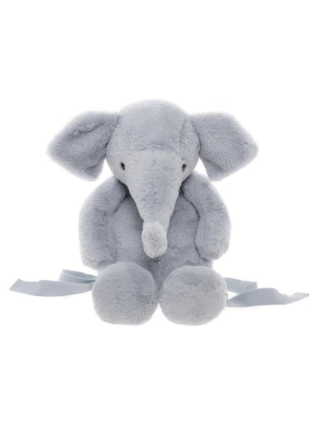 Charlie Bears Effie Elephant Cloudy Grey Bag