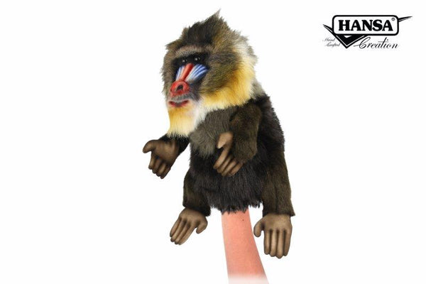 Hansa Mandrill Hand Puppet 26cm