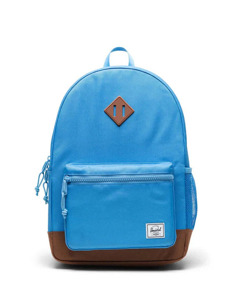 Herschel Heritage Back Pack Youth - Azure Blue/ Saddle Brown