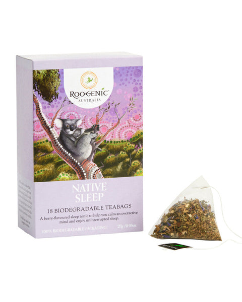 Roogenic Australia Native Sleep Tea 18 x Teabags
