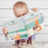 Mizzie The Kangaroo Interactive Board Book - At the Beach