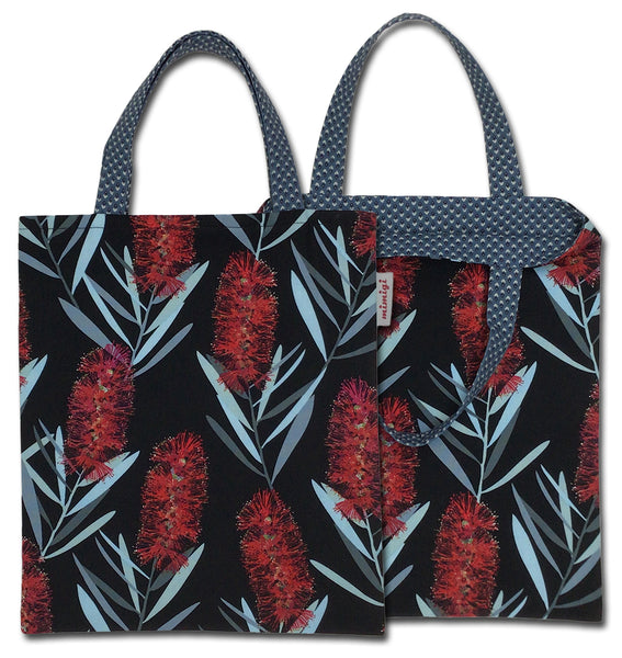 Mimigi Handcrafted Book Bag -  Callistemon