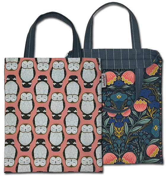 Mimigi Handcrafted Book Bag -  Nocturnal