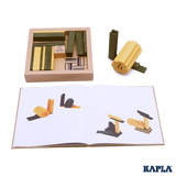 Kapla Book and Colours - Yellow/Green