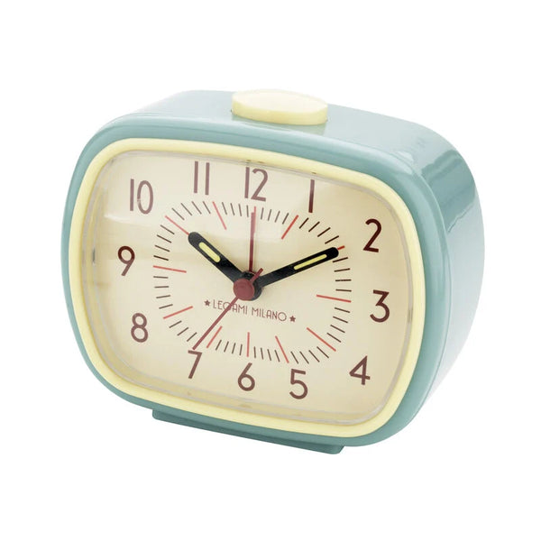 Legami Retro Alarm Clock - Glow in the Dark Hands