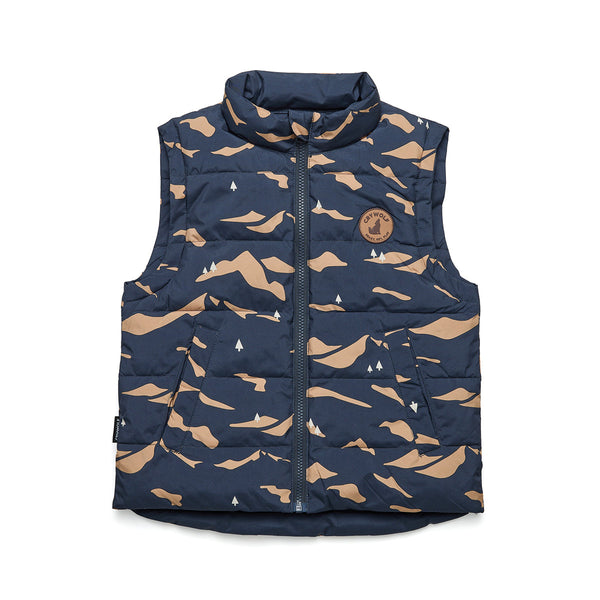 Cry Wolf Eco Reversible Vest - Great Outdoors