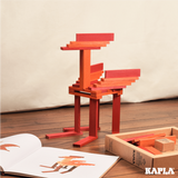 Kapla Book and Colours - Red/Orange