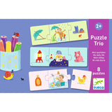 Djeco My Daily Life Trio 24 Piece Puzzle