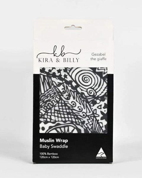 Kira & Billy Gezabel The Giraffe Muslin
