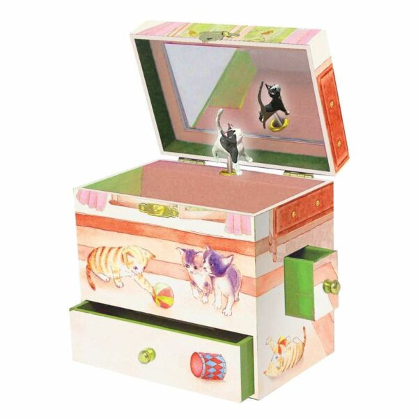 Enchantmints Curious Kittens Music / Jewellery Box