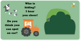 Fuzzy Friends Hide and Seek Book Farmyard