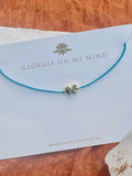 Georgia on my Mind - Butterfly String Bracelet