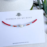 Georgia on my Mind - Natural Pearl Bracelet