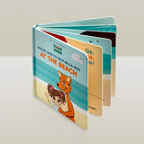 Mizzie The Kangaroo Interactive Board Book - At the Beach