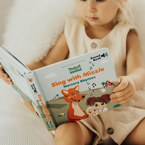 Mizzie The Kangaroo Sound Book Sing With Mizzie - Nursery Rhymes