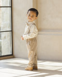 Noralee Suspender Pant - Golden Houndstooth