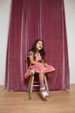 Pretty Wild Kids Maggie Patch Dress Emily Silhouette Flower