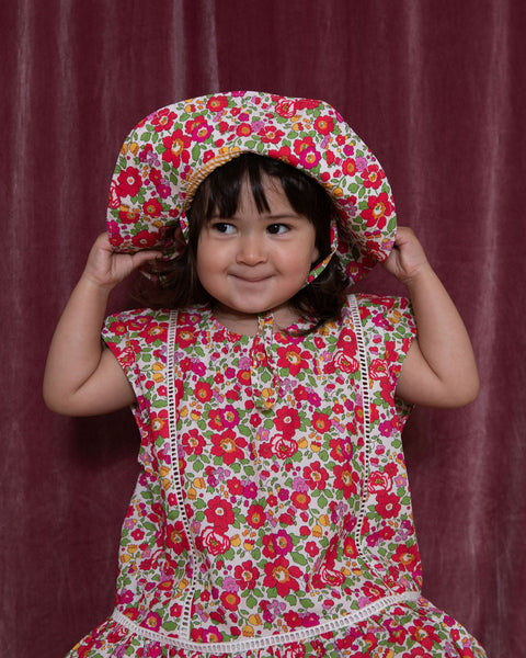 Pretty Wild Kids Maggie Panel Dress Red Betsy