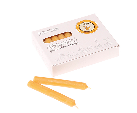 Grimm's Beeswax Candle Pack of 20