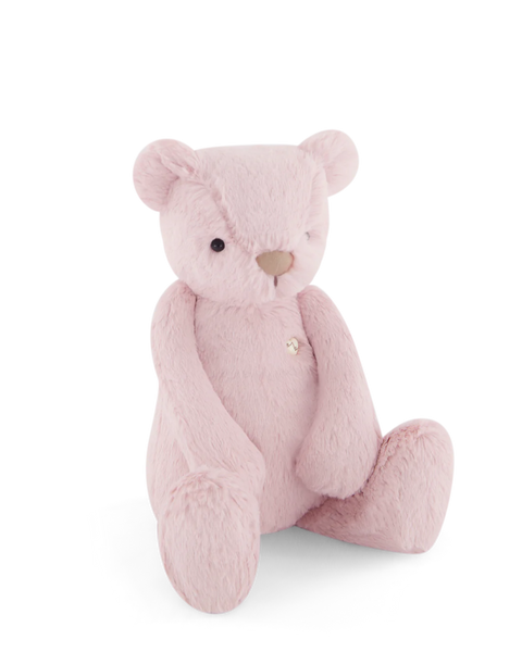 Snuggle Bunnies George the Bear - Powder Pink