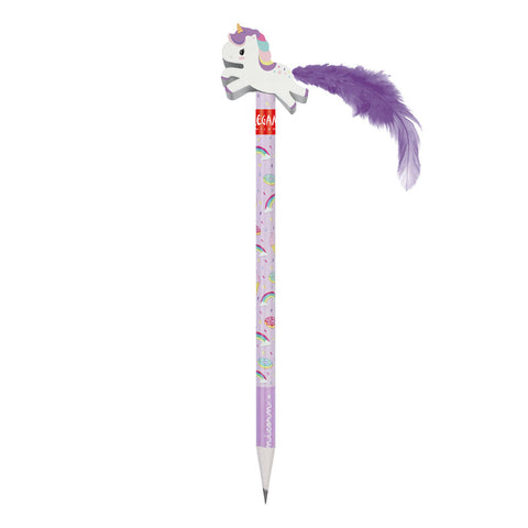 Legami Pencil with Eraser - Unicorn