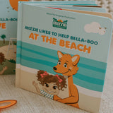 Mizzie The Kangaroo Interactive Board Book - At the Beach