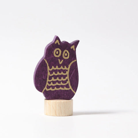 Grimm's Owl Wooden Decoration