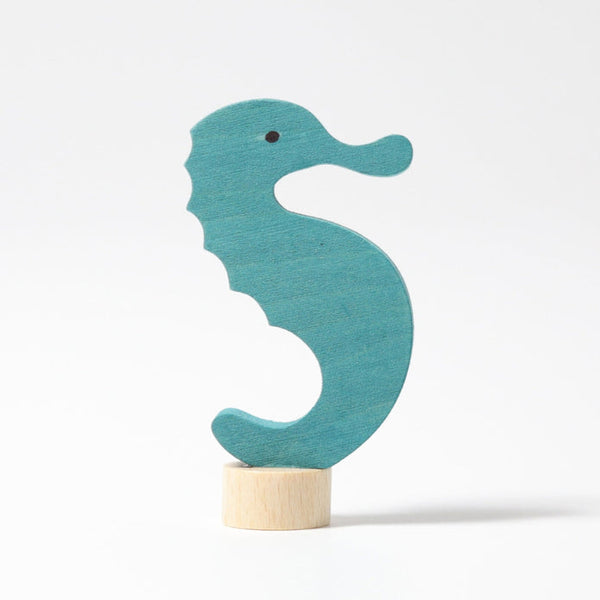 Grimm's Seahorse Wooden Decoration