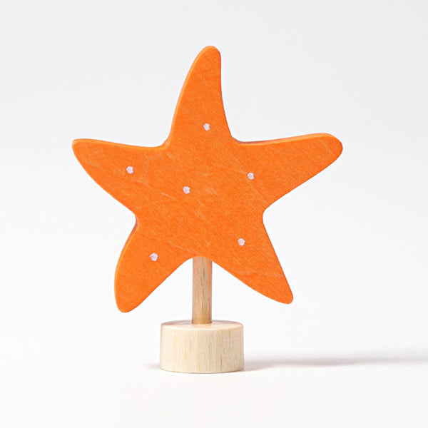 Grimm's Starfish Wooden Decoration