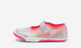 Plae Shoes Emme Velcro Mary Jane Silver/pink