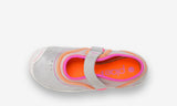 Plae Shoes Emme Velcro Mary Jane Silver/pink