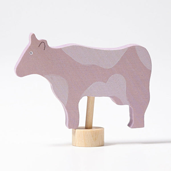 Grimm's Wooden Cow Decoration