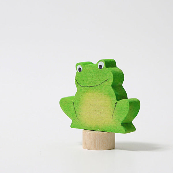 Grimm's Wooden Frog Decoration