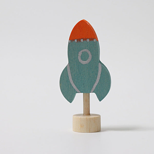 Grimm's Wooden Rocket Decoration