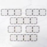 Connetix Tiles - Clear Rectangle Pack 12 Piece