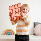 Connetix Tiles - Pastel Lemon and Peach Base Plate Pack