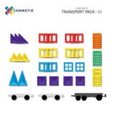 Connetix Tiles - Rainbow Transport Pack 50 piece