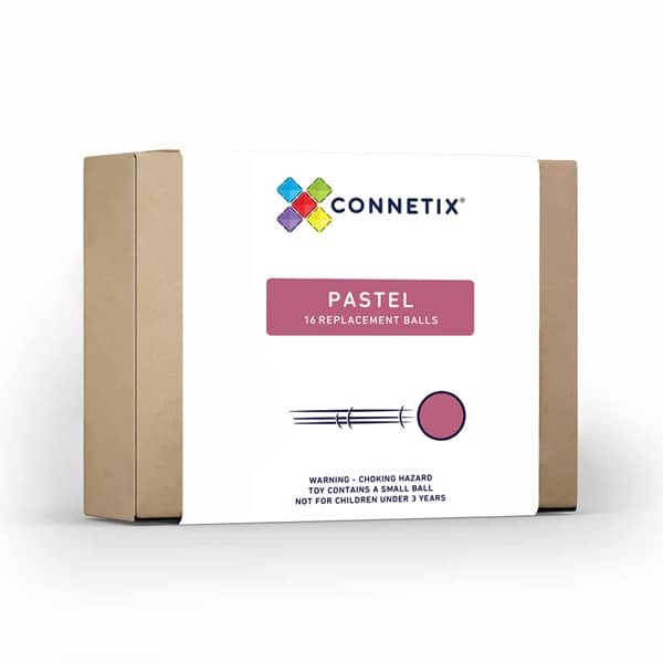 Connetix Tiles - Pastel Ball Pack 16 Piece