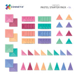 Connetix Tiles - Pastel Starter Pack 64 Piece