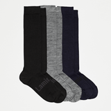 Lamington Child Merino Knee Hi Socks - Navy