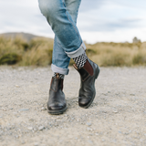 Lamington Adult Merino Crew Socks - Rook