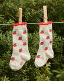 Nature Baby Organic Cotton Socks Raspberries