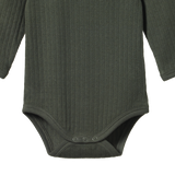 Nature Baby L/S Pointelle Bodysuit Thyme