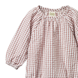 Nature Baby Meadow Bodysuit Gingham Twilight Check