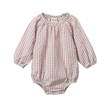 Nature Baby Meadow Bodysuit Gingham Twilight Check